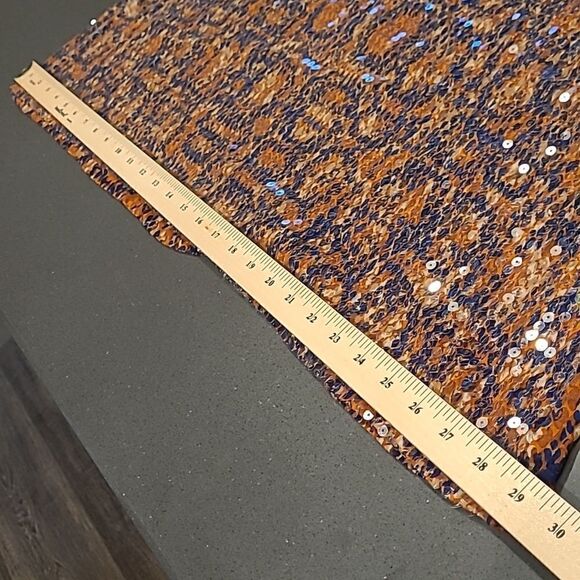 Ruby Rd sz 3X sleeveless sequined top - Picture 7 of 8